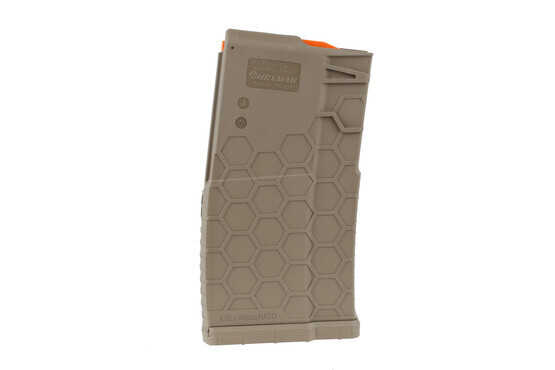 The Hexmag AR 308 magazine 20 round features an aggressive hex texture for a no slip grip